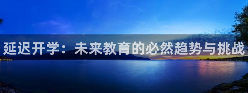 星耀国际-ng大舞台,有梦你就来：延迟开学：未来教育的必然趋势与挑战